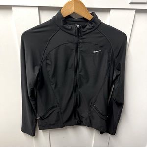 Nike performance back zip up sweater size M